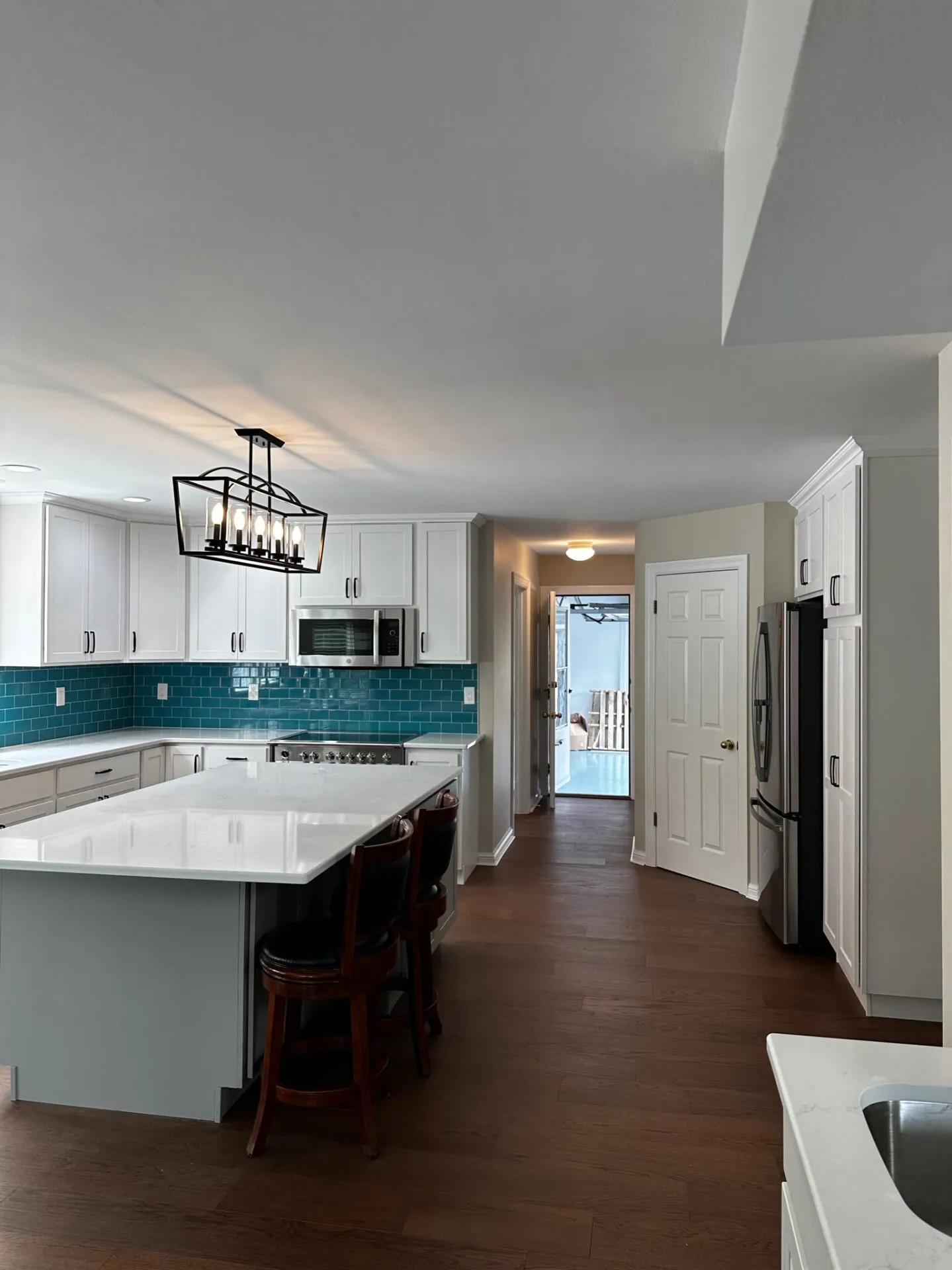 after picture from kitchen remodel